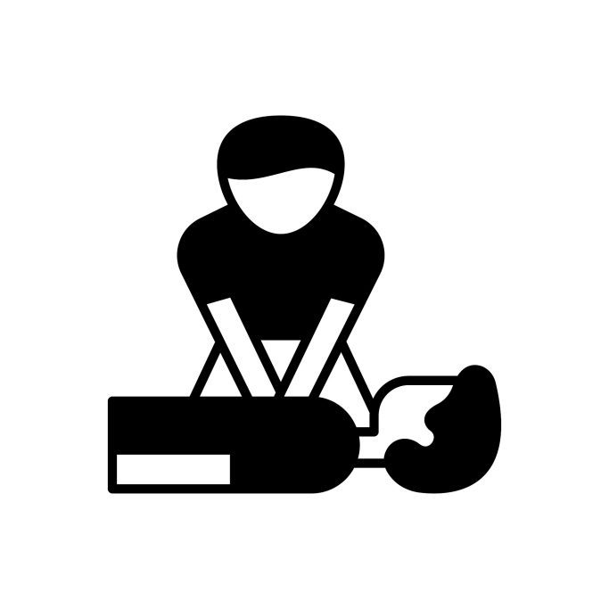 Symbol Drücken